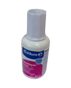 Korektor BLANCO FLUID 20ml z rozpuszczalnikiem 300872 PELIKAN