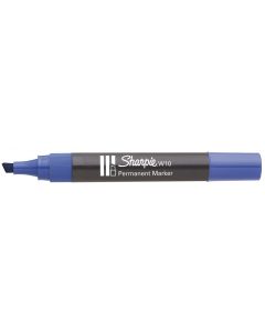 Marker permanentny SHARPIE W10 ścięty niebieski S0192693
