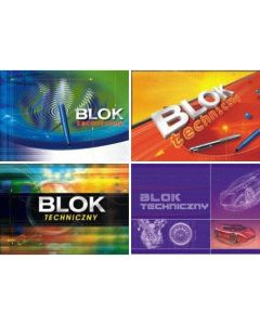 Blok techniczny A4 10k 170g KRESKA