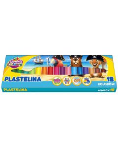 Plastelina 18 kolorów Sweet Colours KOMA-PLAST