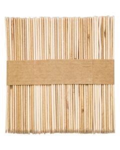 Patyczki kreatywne drewniane 140mm jumbo naturalne (50szt.) PND140 BREWIS