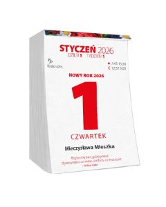 Kalendarz zdzierak 75x110mm KZ-L AVANTI