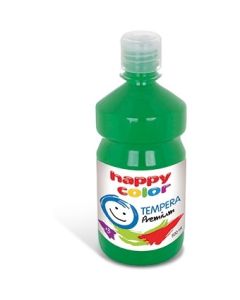 Farba TEMPERA Premium 500ml zielona HAPPY COLOR HA 3310 0500-5