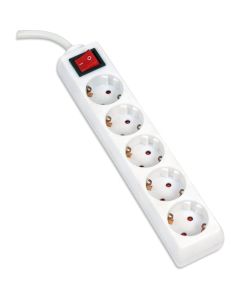 Listwa zasilająca 5g/1,5m biała OMEGA 16A/3500W (43702)
