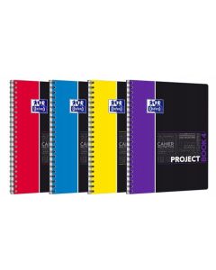 Kołozeszyt A4 80k kratka PROJECTBOOK mix kolor 400037432 OXFORD