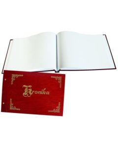 Kronika A3 pozioma bordowa, złocona 1829-319-022 WARTA