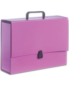 Teczka z rączką B4 Jumbo 10cm wrzosowa TT6856