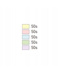 Notes STICK`N 67x67mm KWIATEK MIX 5 KOL. PASTELOWYCH, 250 kartek 21832