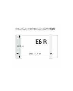 Okładka regulowana E6 - 245 bezbarwna (5 szt.) OZB5-47 BIURFOL