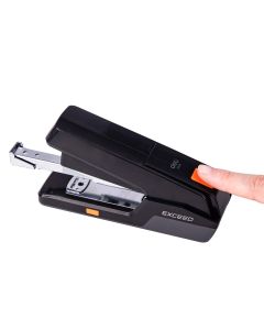 Zszywacz do 25 kartek 24/6 26/6 czarny bezwysiłkowy E0476 BLACK DELI