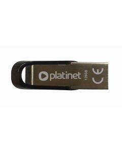 Pamięć USB-A 128GB PLATINET S-DEPO USB 2.0 metalowy wodoodporny PMFMS128