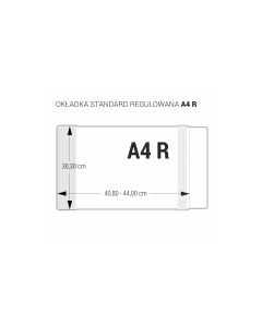 Okładka regulowana A4 - 303 bezbarwna (5 szt.) OZB5-46 BIURFOL