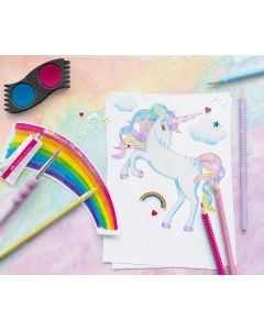 Brokat w żelu RAINBOW 12ml. (2szt.) blister 125089 Faber-Castell