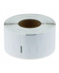 Etykieta termiczna na roli BULK 89x36mm (260szt) adresowa biala zamiennik DYMO (99012)