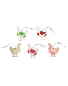 Ozdoba drewniana Craft-Fun Series Kura zawieszka 494410 TITANUM