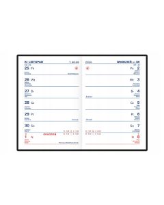 Kalendarz TIK kieszonkowy K1 82x120mm 2024 TELEGRAPH