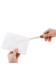 Nóż do kopert D.RECT z drewnianą rączką 110757