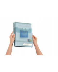 Koszulka Combifile A4 (3) poszerzana niebieska 47270035 LEITZ