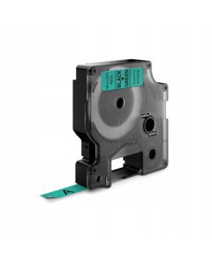 Taśma czarny nadruk na zielonym 9mm x 7m DYMO S0720740