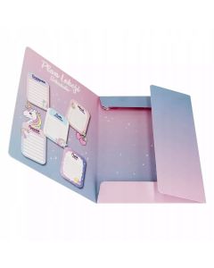 Teczka z gumką A4 UNICORN 553546 STARPAK