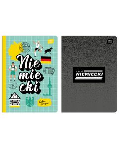 Zeszyt A5 60k JĘZYK NIEMIECKI INTERDRUK