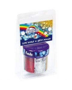 Sypki brokat FIORELLO GR-B60 6 kolorów x60g w słoiczku 170-2234