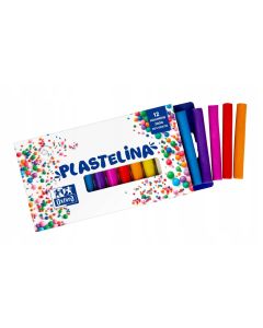 Plastelina 12 kolorów 400167086 OXFORD