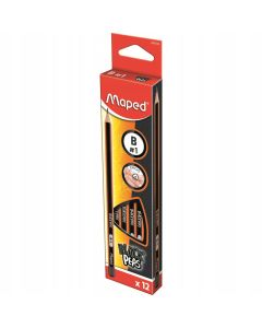 Ołówek drewniany Blackpeps B MAPED 850024