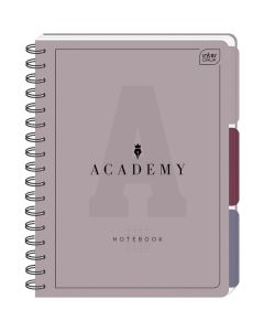 Kołozeszyt A4 100k. kratka 90g przekł PP ACADEMY